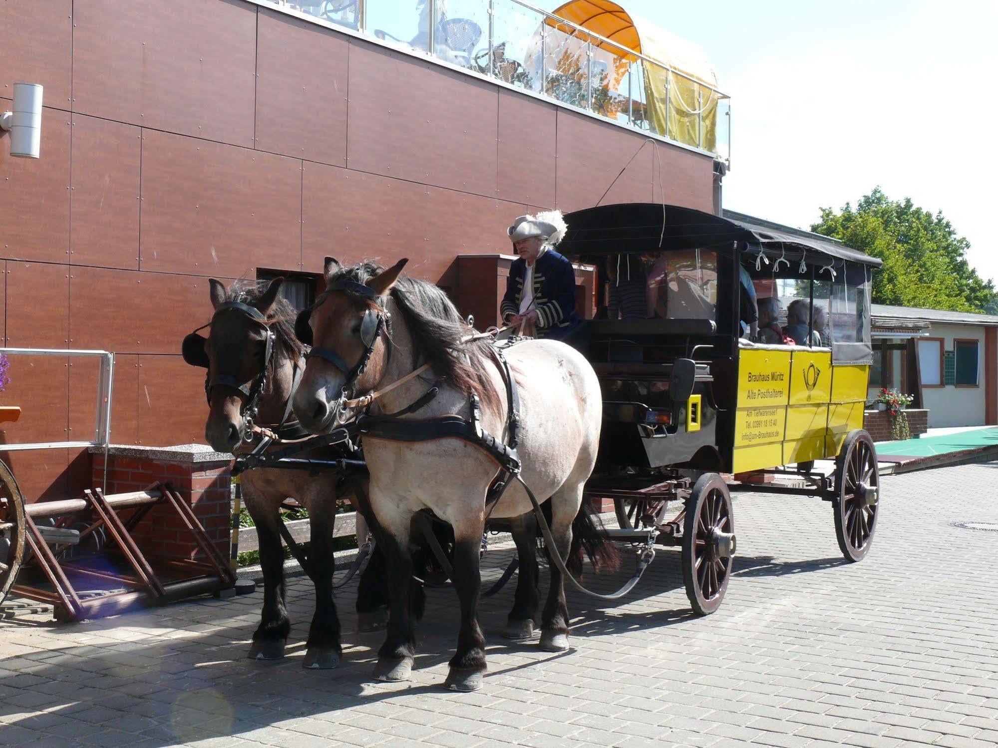 Hotel Am Brauhaus Waren  Dış mekan fotoğraf