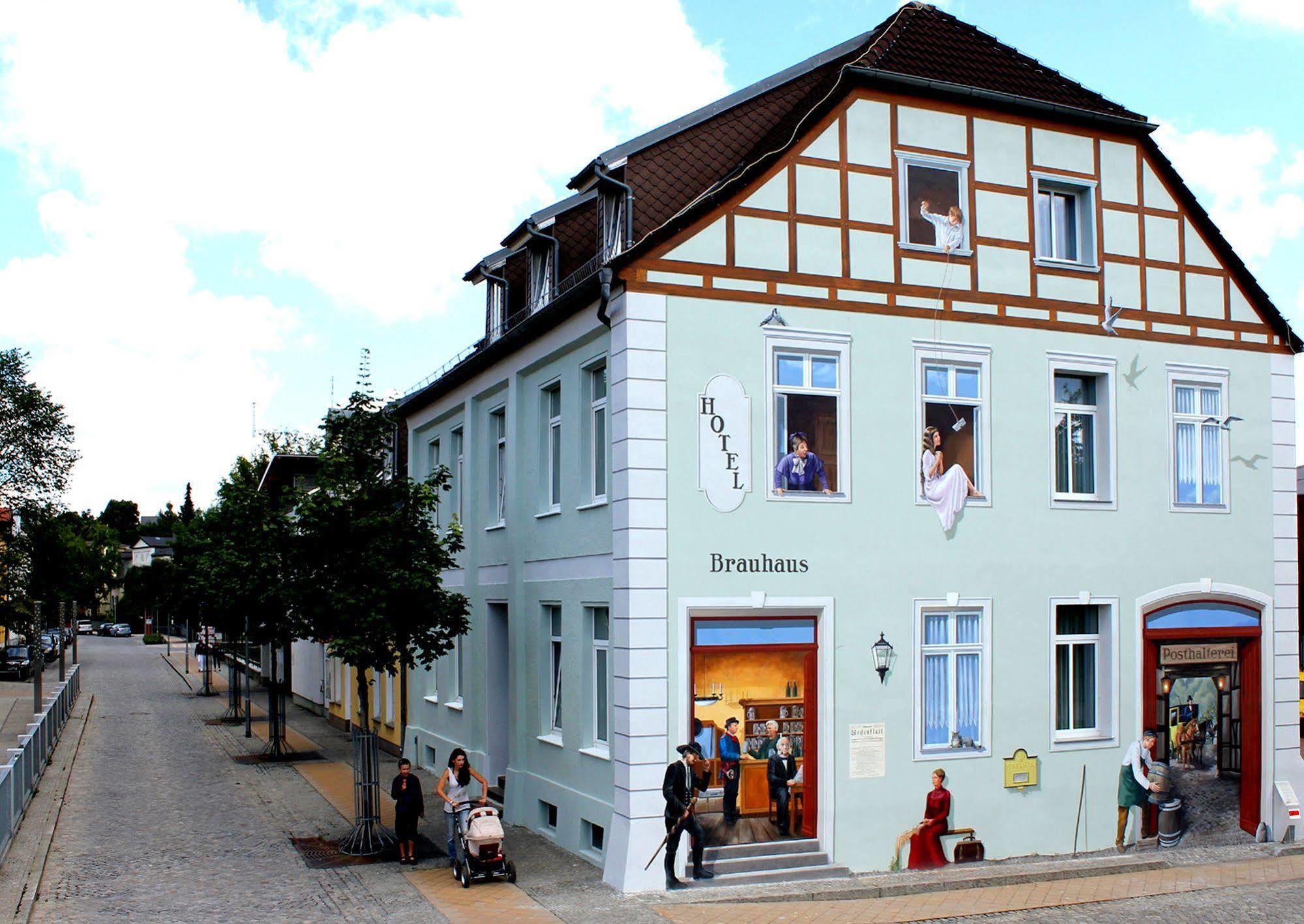 Hotel Am Brauhaus Waren  Dış mekan fotoğraf